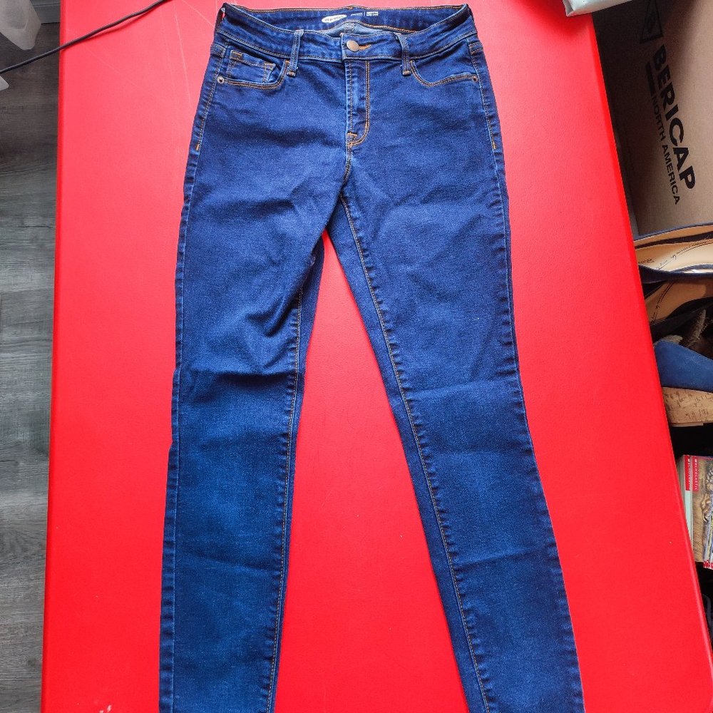 Old Navy Rockstar super skinny jegging regular blue women's size 2
